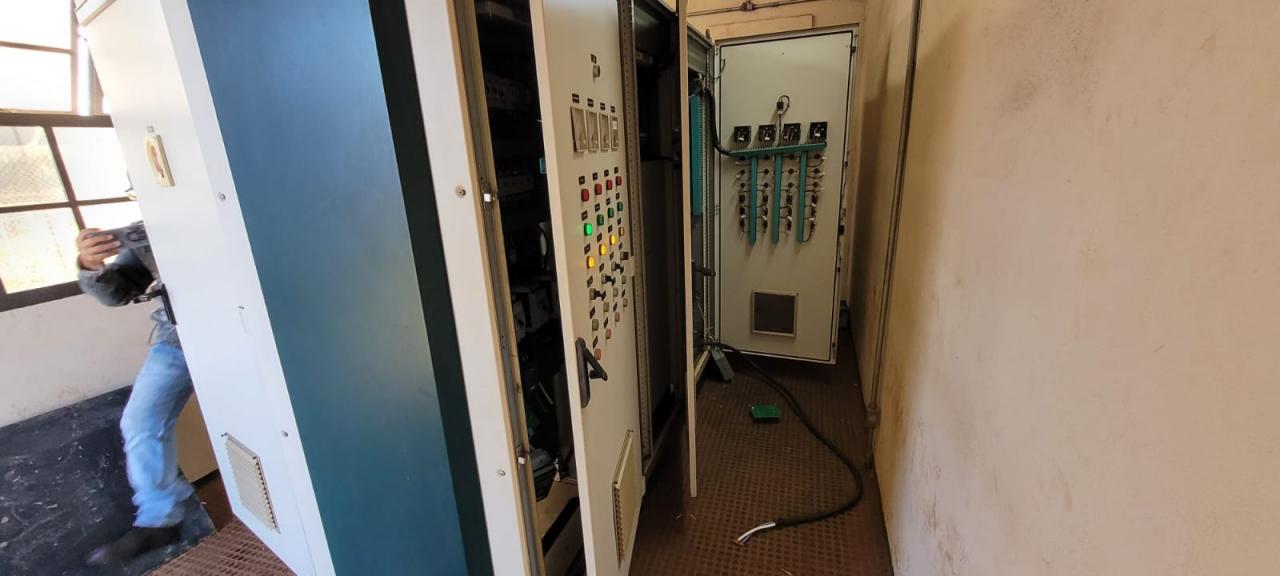 Foto 9 de 13 — Bando armado invade estação do Daae e leva 2 mil metros de fios